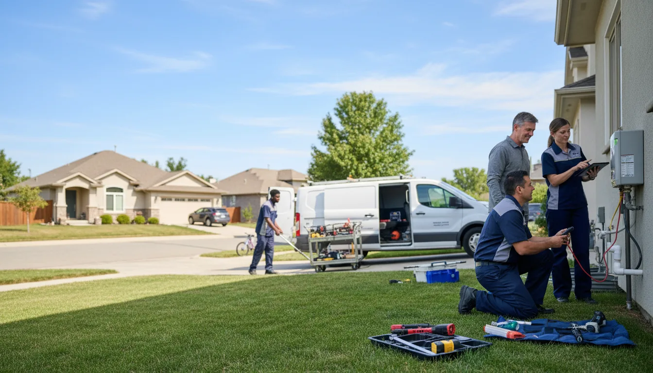 Tankless water heater service in Hugo, MN